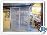 Mezzanine Floor Lifter- Manual Handling Solutions Goods Lift installed in Poole, Dorset