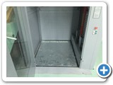 Galvanised Platform Mezzanine Goods Lift London