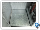 Galvanized Goods Lift Platform London