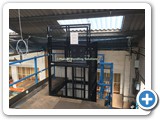 Mezzanine Goods Lift Slam Shut Gate
