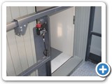Prada Goods Lift Bicester Goods Lift Scissor Table style installed at Prada Bicester