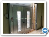 External Galvanised Goods Lift