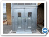 Galvanised Lift Doors Motorcycle Lift