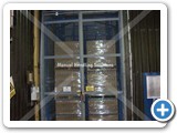 MHS installed at Comma Oil Single Pallet Goods Lift 500 kg Capacity
