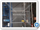 Manual Handling Solution installed at Comma Oil Single Pallet Goods Lift 500 kg Capacity