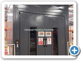 2500mm High Loading Doors