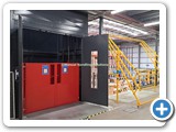 Double Column Mezzanine Goods Lift