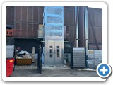 Sutton in Ashfield Galvanised Mezz Goods Lift