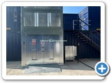 Galvanised Goods Lift Self Storage Unit