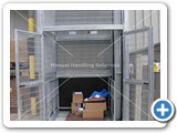 galvanised goods lift 2000kg