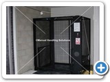 goods lift side walk