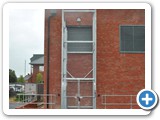 Galvanised Goods Lift